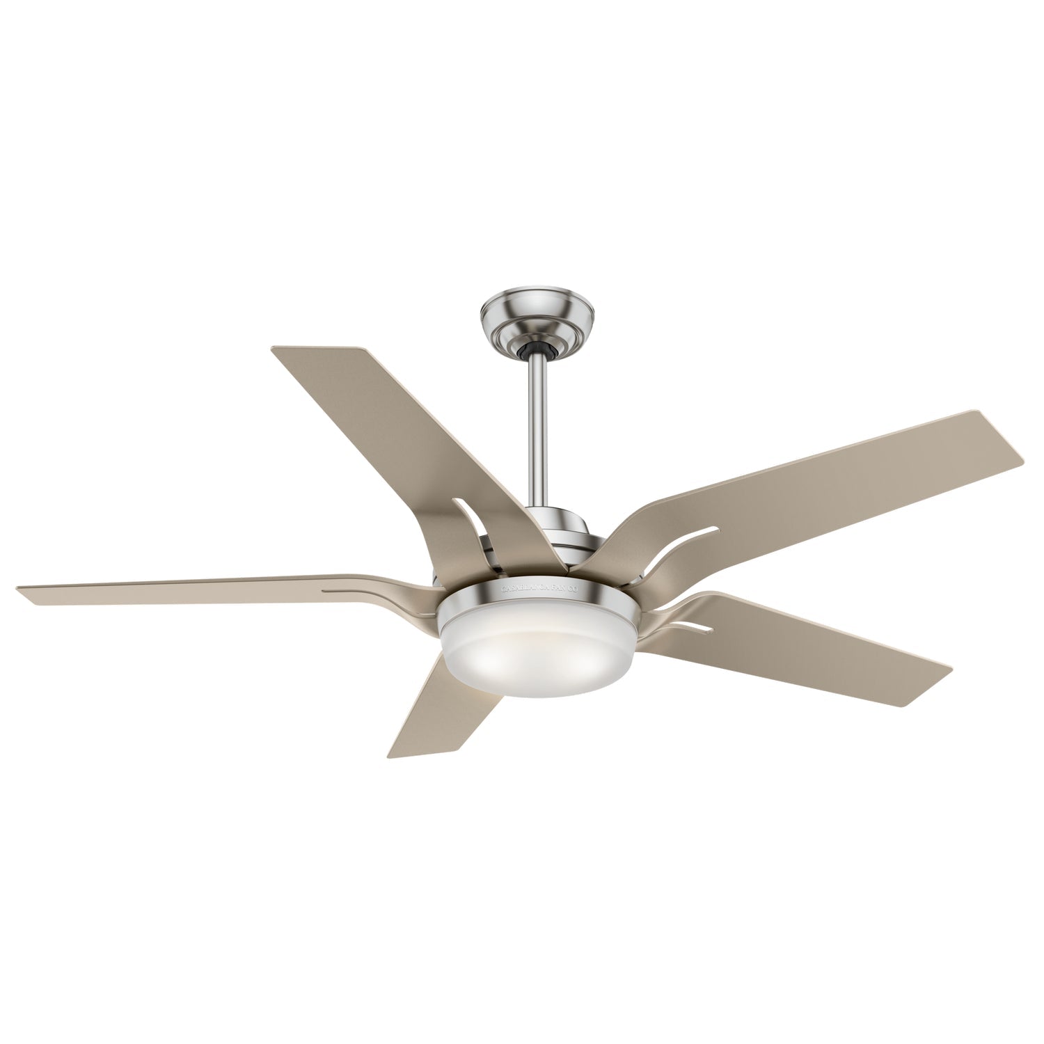 Casablanca Correne fan with ribbon-shaped blades